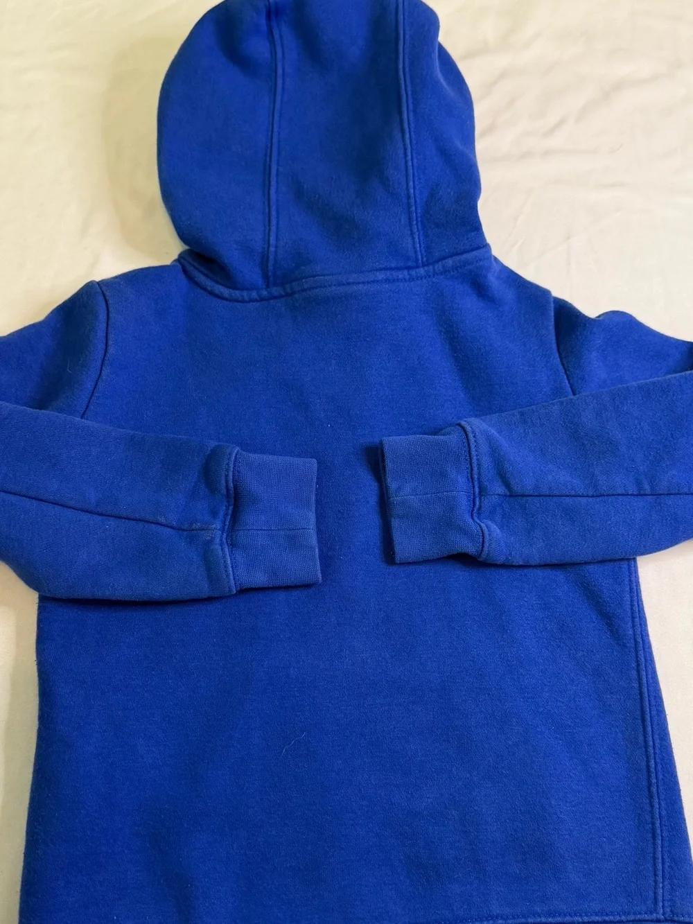 Nike Kids Pullover Hoodie – Blue/White Logo‎ – Size 4 (3-4 Years)